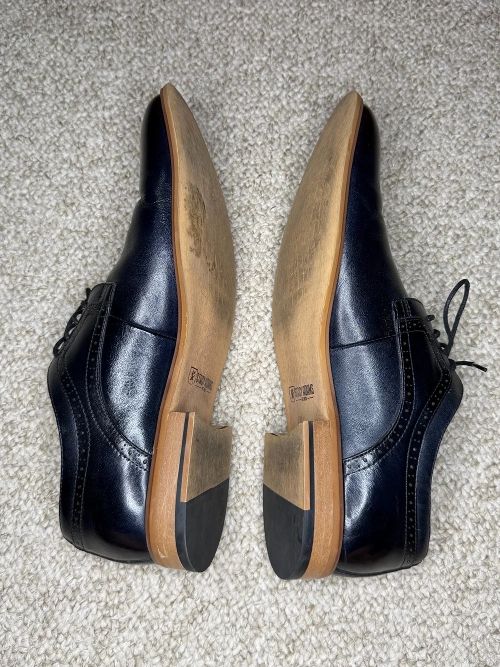 Stacy Adam’s leather Oxford shoes